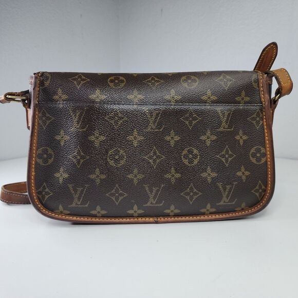 Louis Vuitton Sologne M42250 Monogram Shoulder Crossbody Bag France 2001 Vintage - Picture 5 of 16